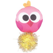  Играчка за котки Zolux - LOVELY BIRD - птица с помпон 